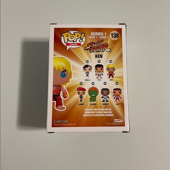 Funko POP: Street Fighter - Ken - Picture 3 of 7